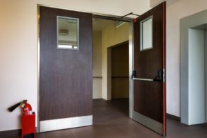 Противопожарная дверь с доводчиком / серия FRM7523